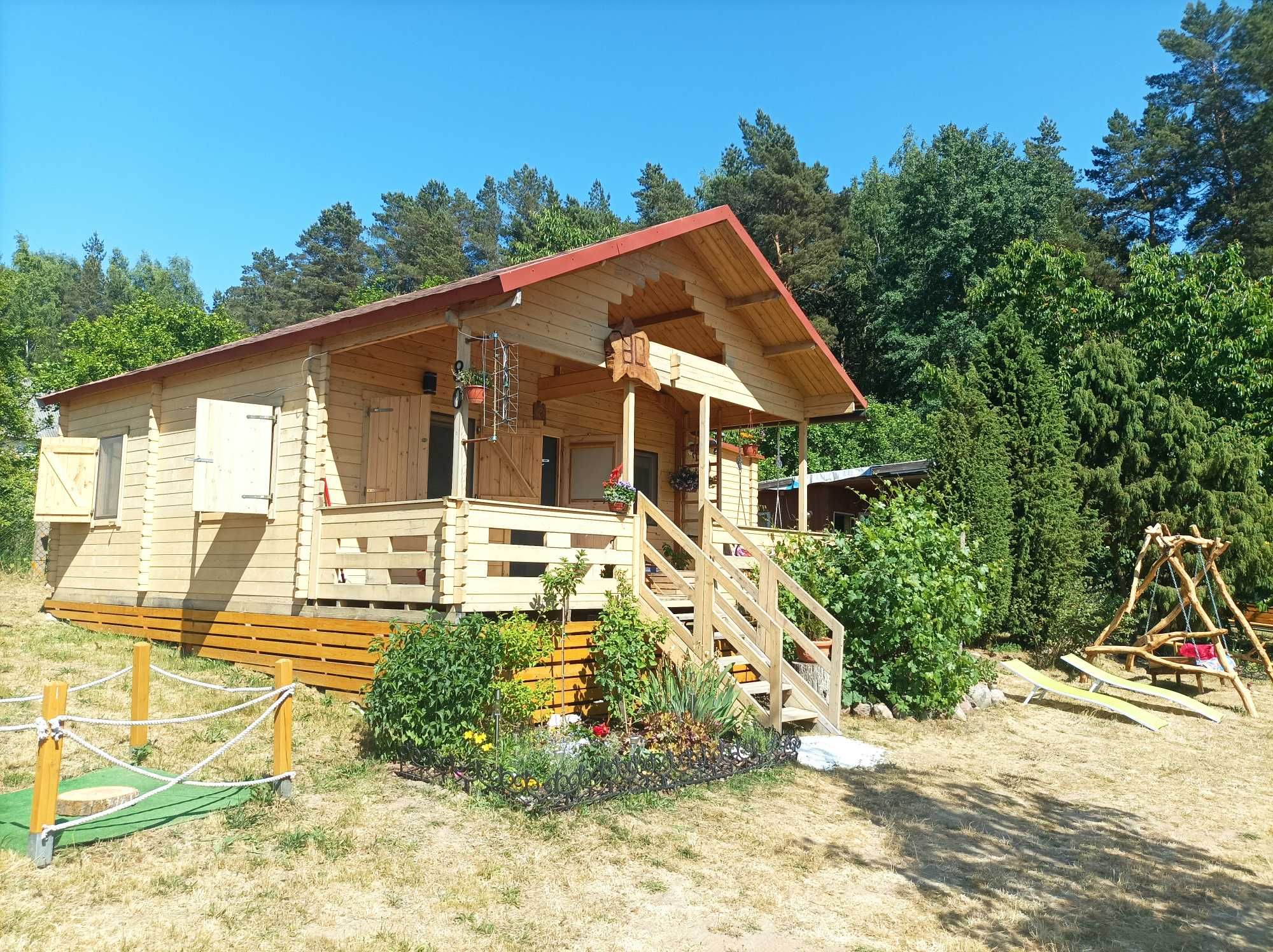 Domek letniskowy nad jeziorem Dargin – Mazury 6 os./ blisko jeziora