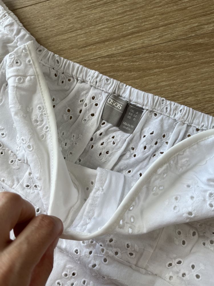 Білий сарафан сукня Asos xs