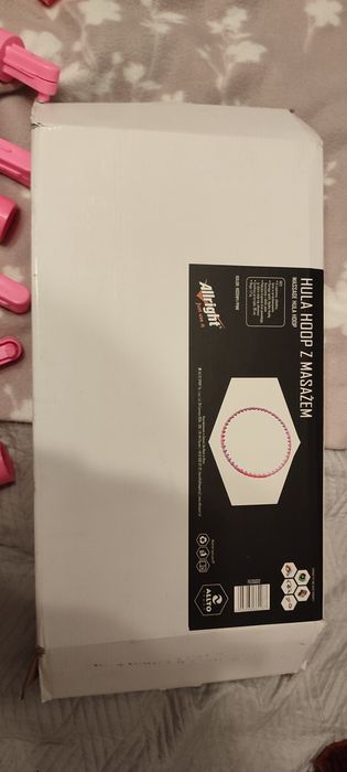 Hula hop z wypustkami masującymi