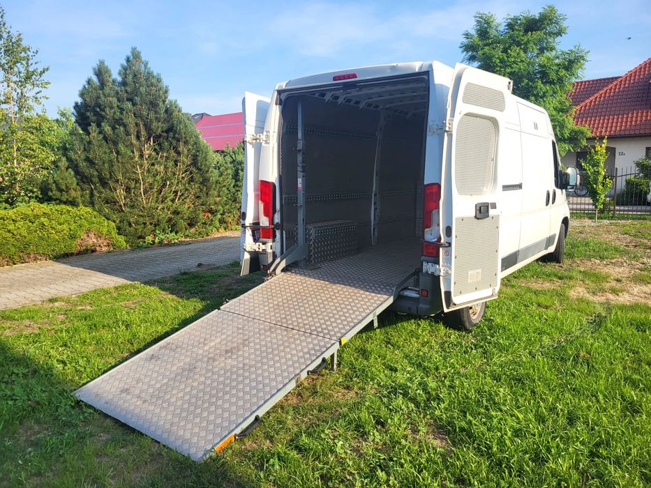 Fiat Ducato  Fiat Ducato 2.3 H2L3, 2014 r. 274 tys km, z rampą