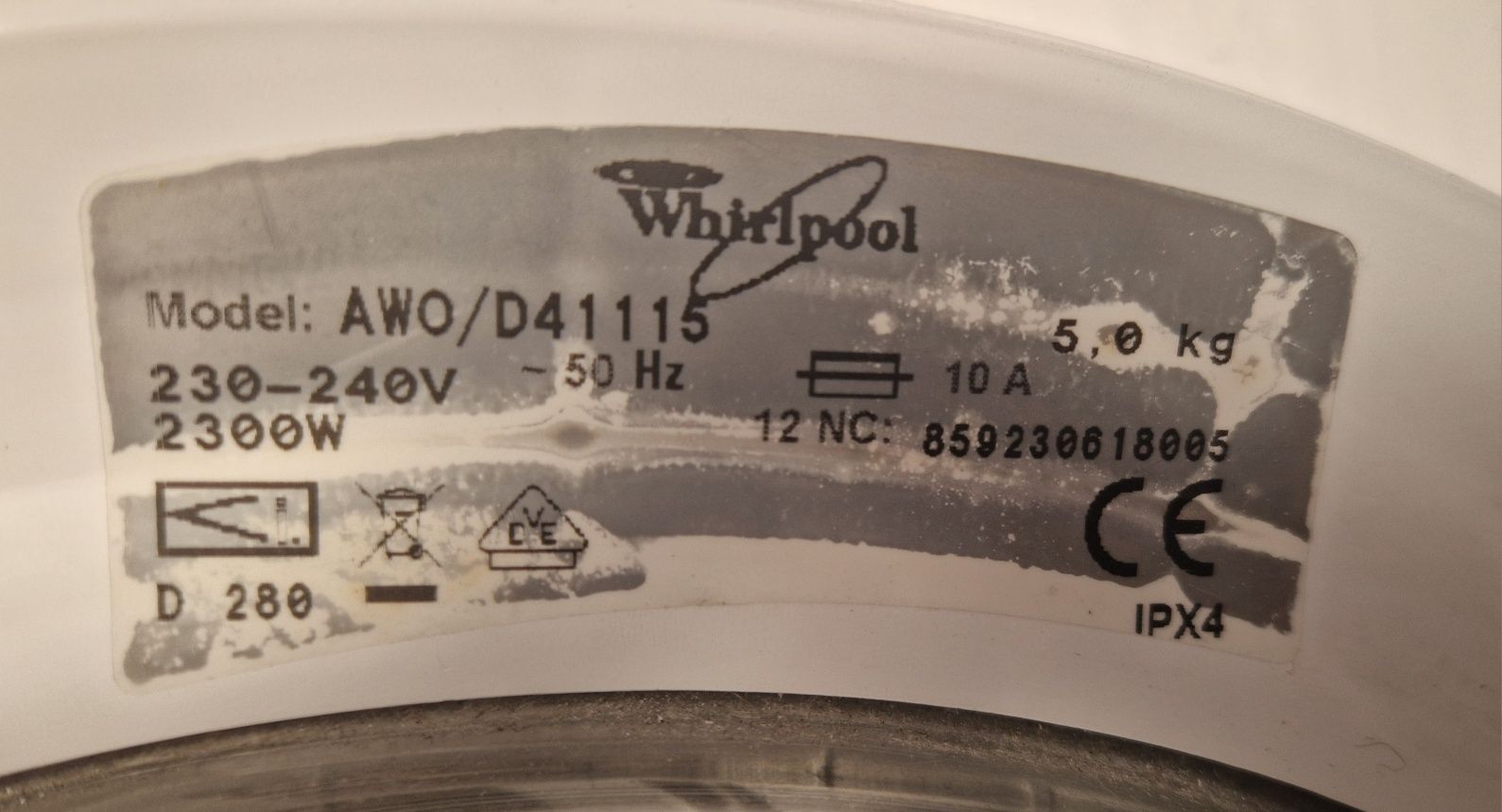 Máquina de Lavar Roupa - Whirlpool 5kg