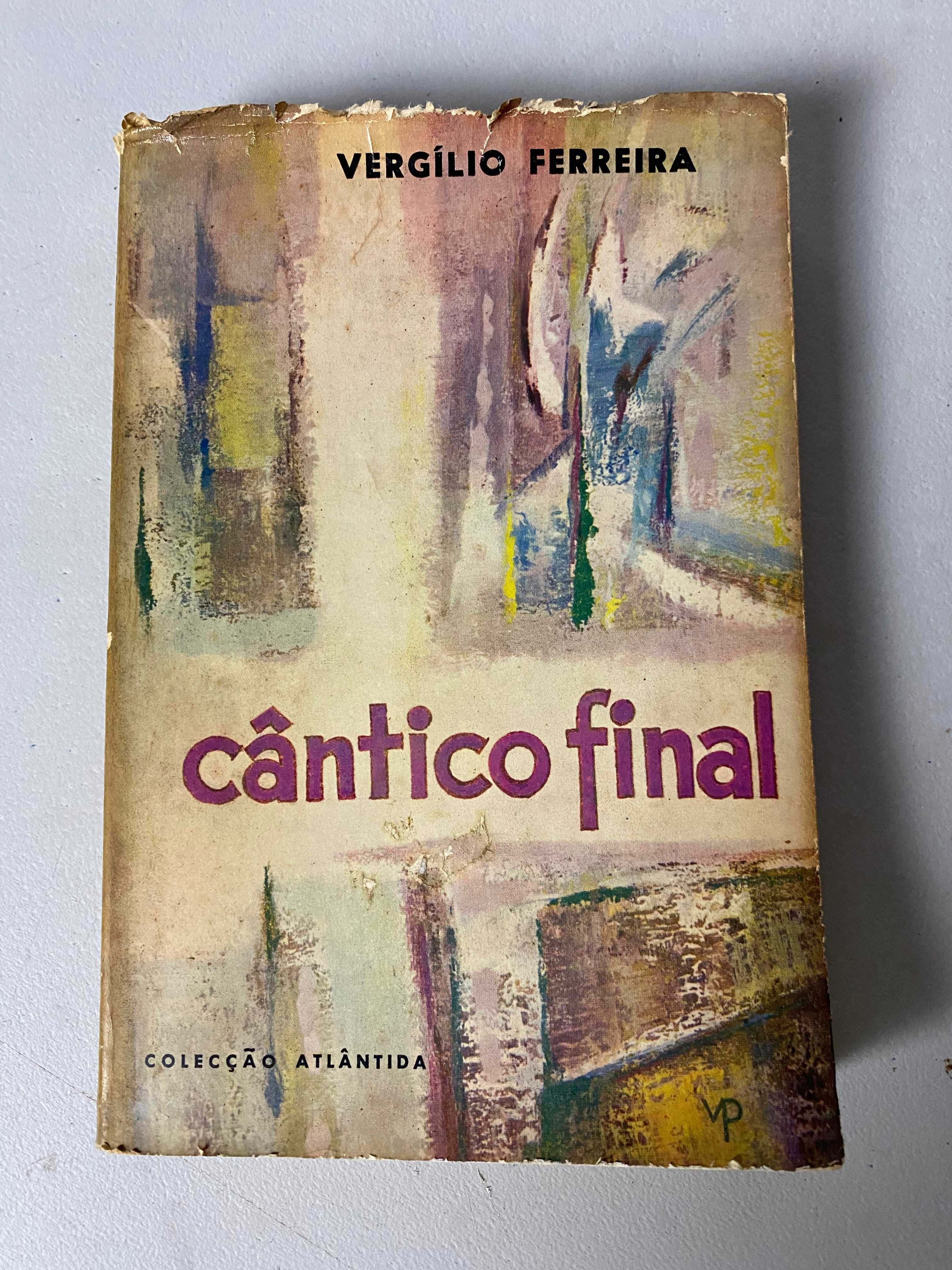 Livro Ref Cx B - Cântico Final - Vergilio Ferreira - RARO