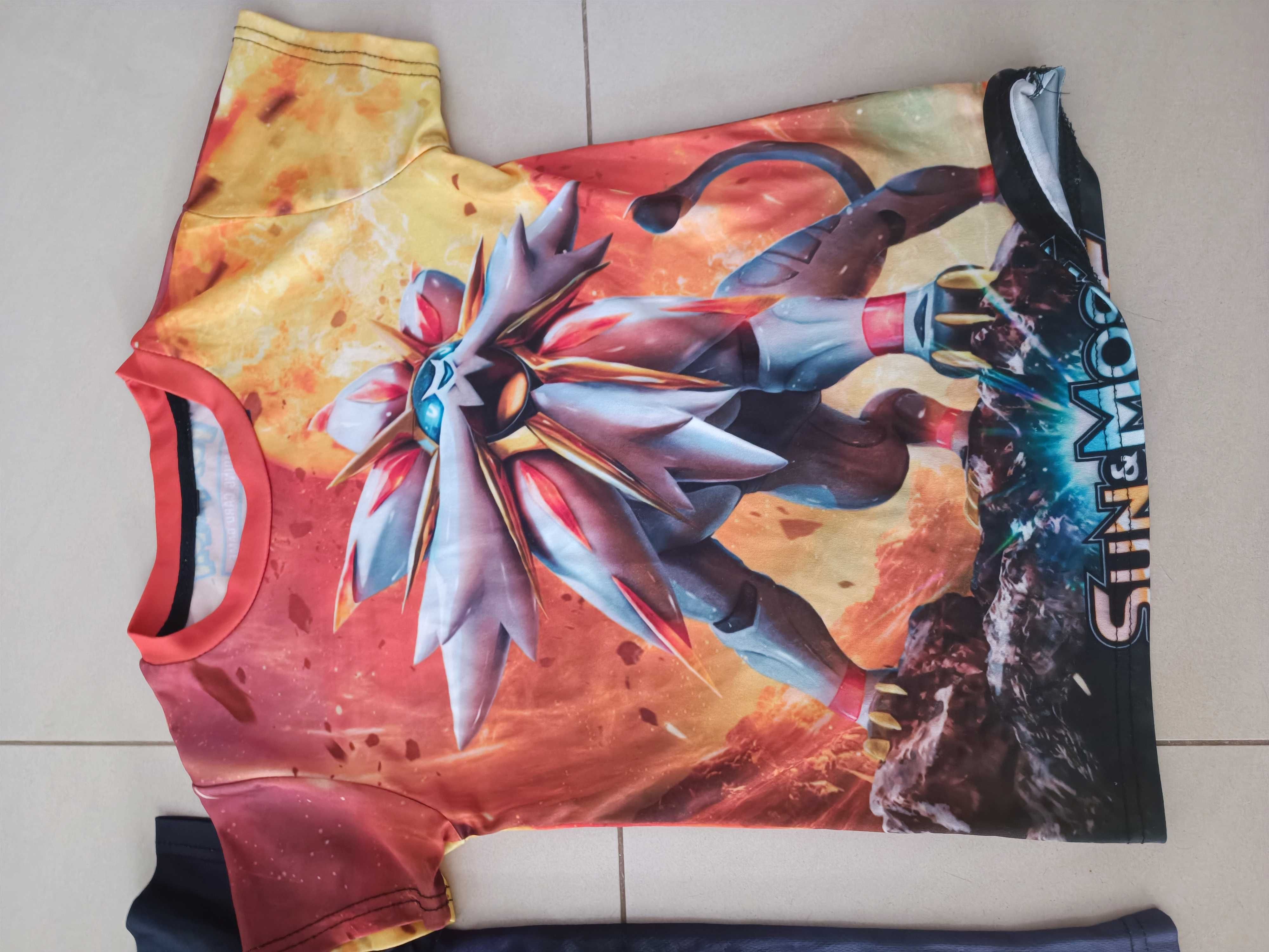 Koszulki Pokemon 140 zestaw 3 sztuk