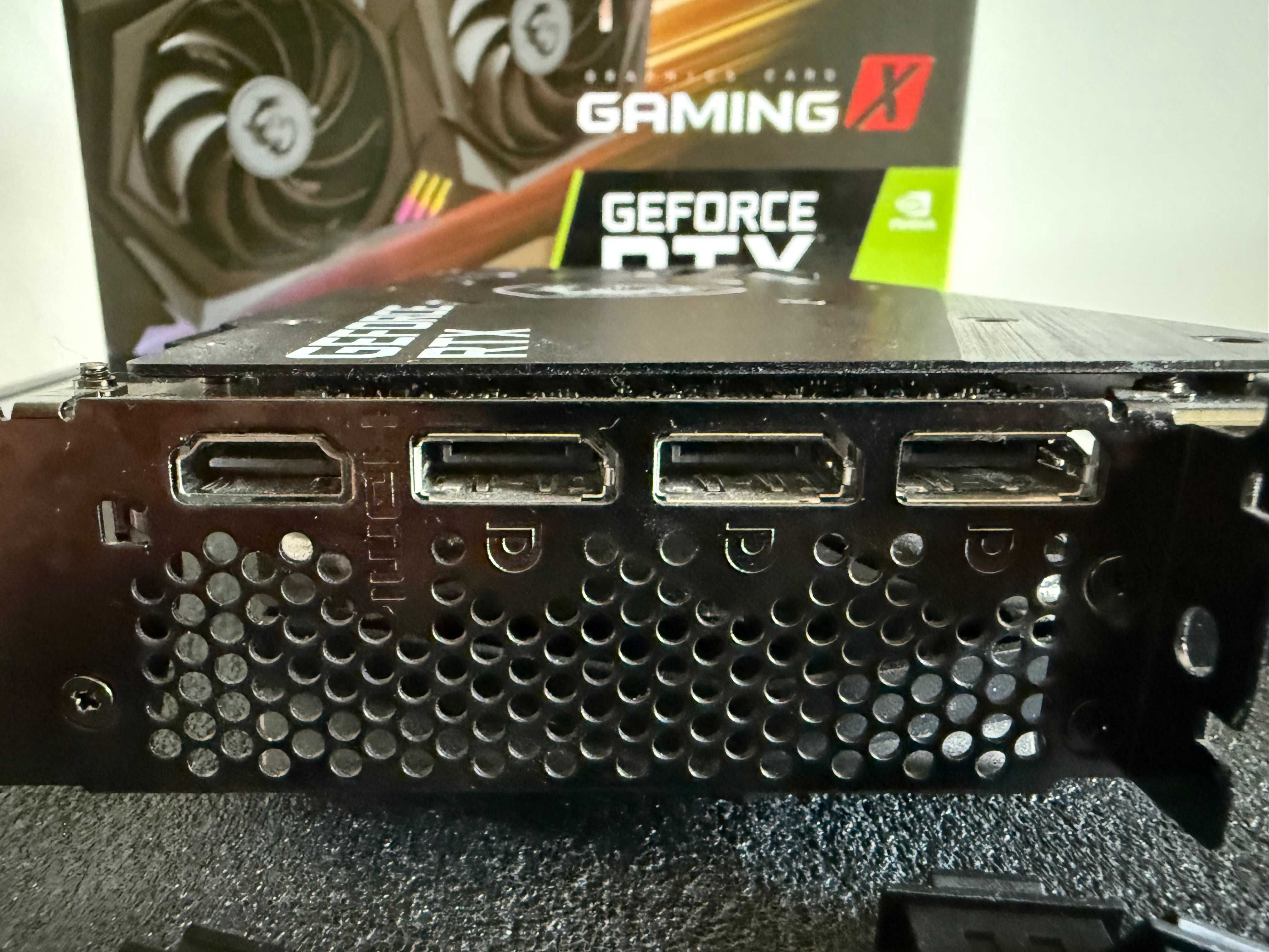 MSI GeForce RTX 3060 Gaming X 12GB GDDR6