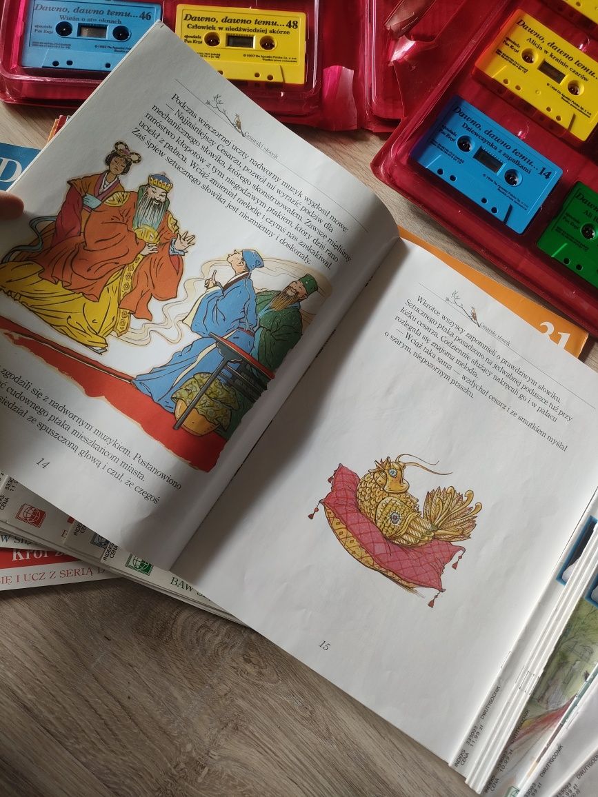 Książki, kasety Dawno, dawno temu. Opowiada pan Krzyś