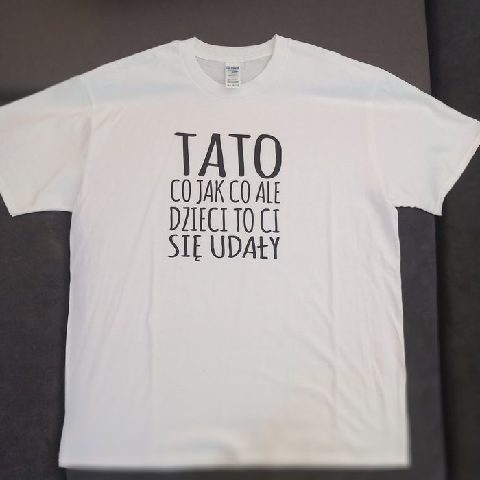 T-shirt z dedykacją dla taty:)