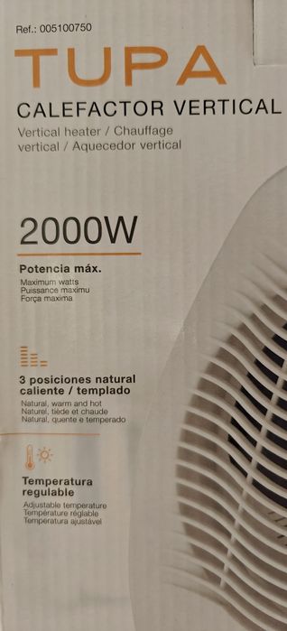 Termo ventilador 2000 W