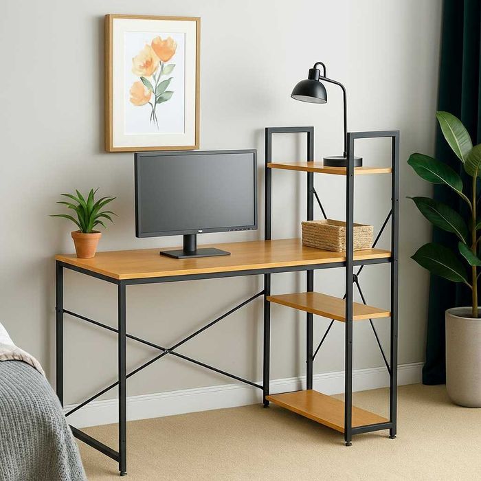 NOWE Biurko Gamingowe Komputerowe Meble Szkolne Do Biura Loft Okazja