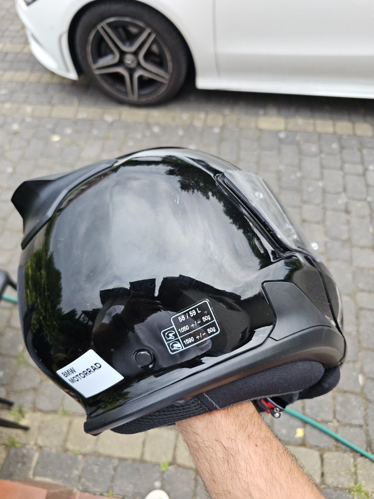Kask BMW z interkomem