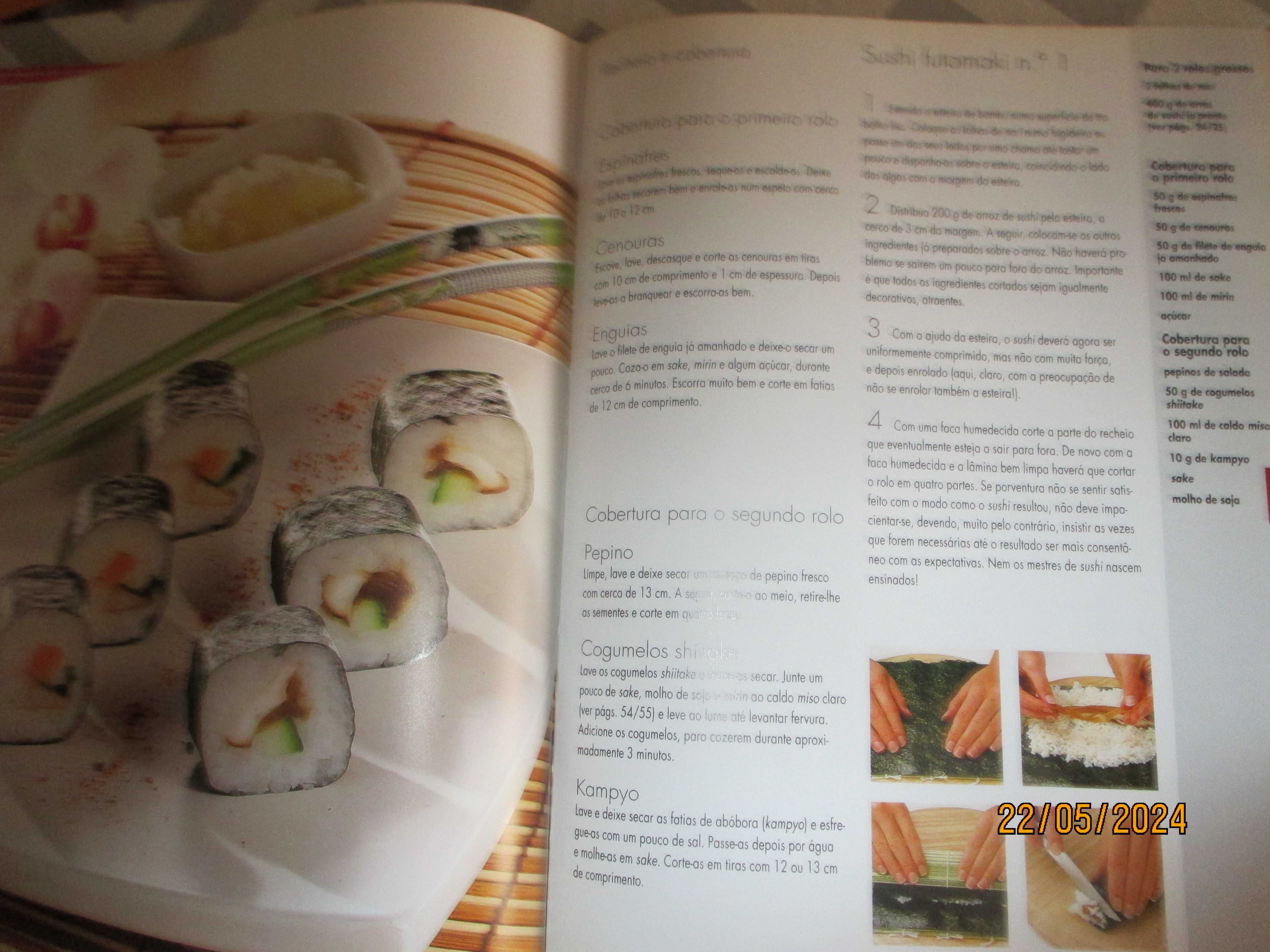 Livro - Sushi da Dinalivro