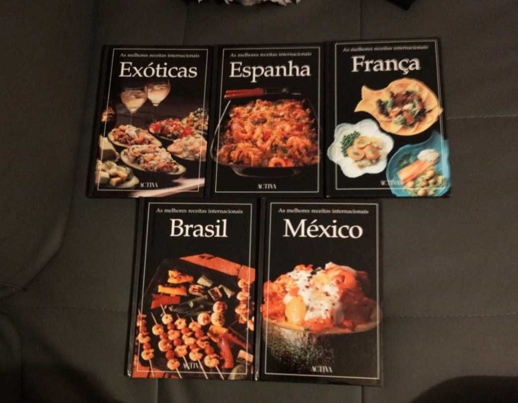 Livros cozinha internacional