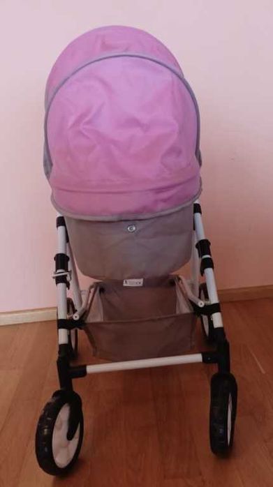 Wózek dla lalki - jak nowy! Gondola i spacerówka w jednym!