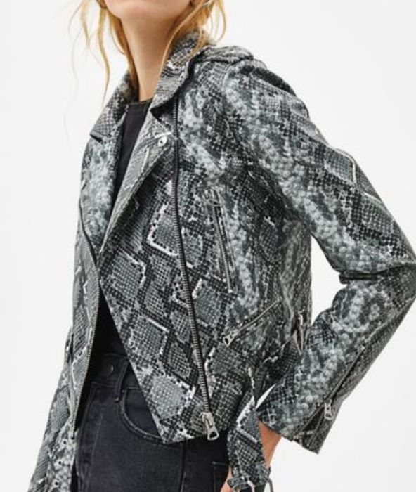 Куртка косуха для дівчини підлітка bershka