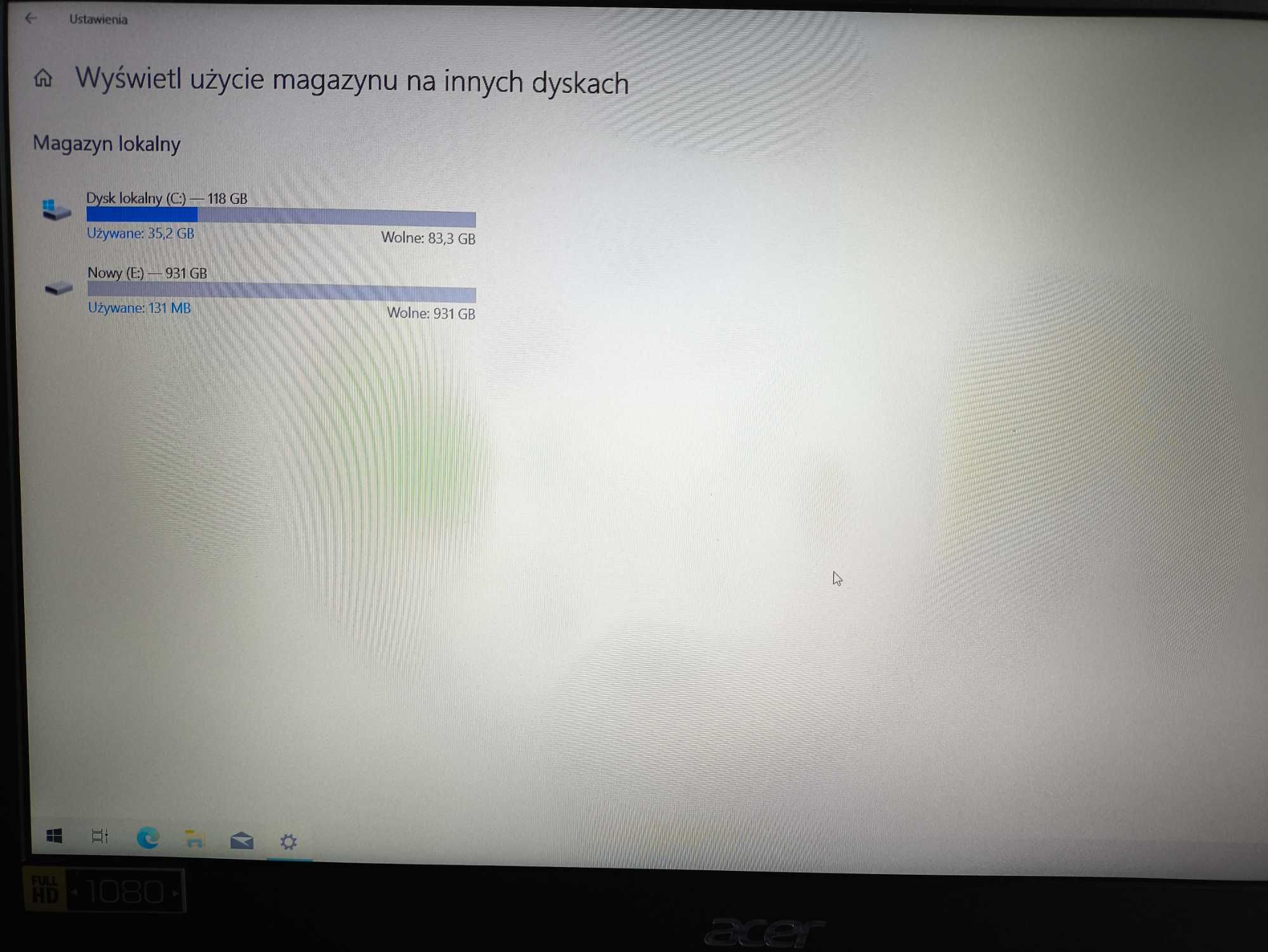 Acer Aspire F5-573G, i5-7200 2.5GHz, 16GB RAM, 128 GB SSD +1TB HDD