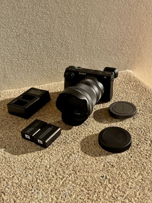 Sony alpha A6500 lente sigma 18-50 F2.8