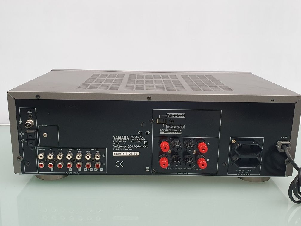 Solidny amplituner YAMAHA RX-396RDS 2.0 tytanowy