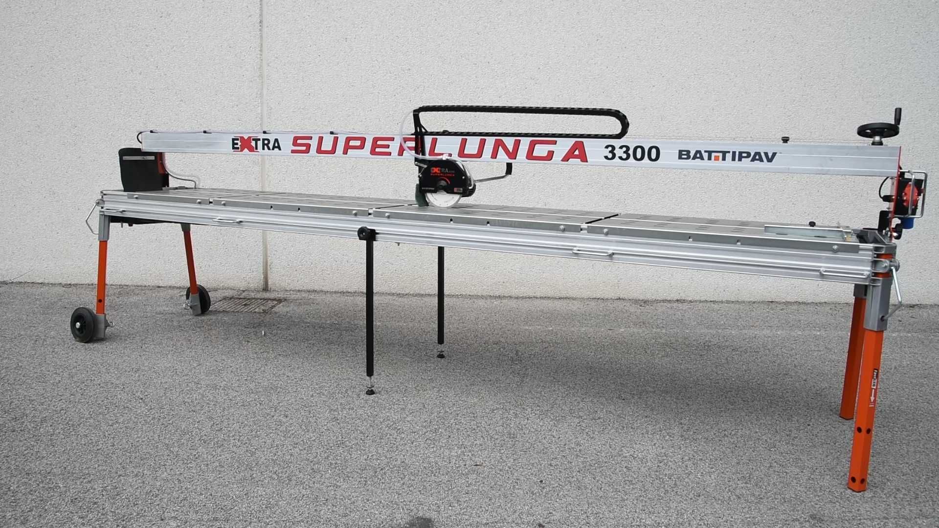 Przecinarka piła do cięcia płyt gresu Battipav EXTRA 3300S Superlunga