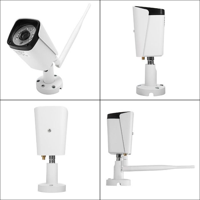 Kit Video Vigilância WIFI Profissional 4 Cameras Sem fio 1080P NOVO