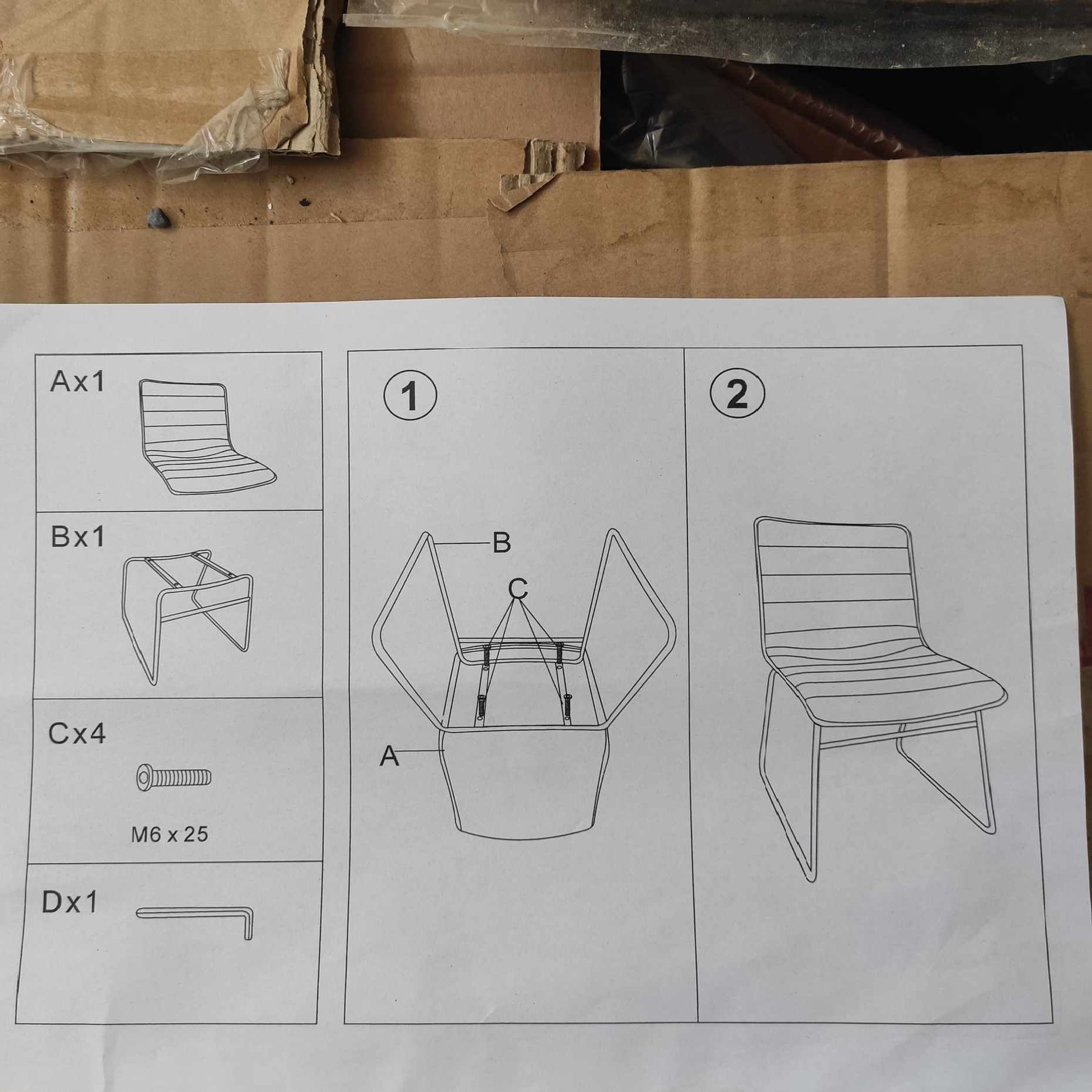 Nowe krzesła Eco skora 8 sztuk