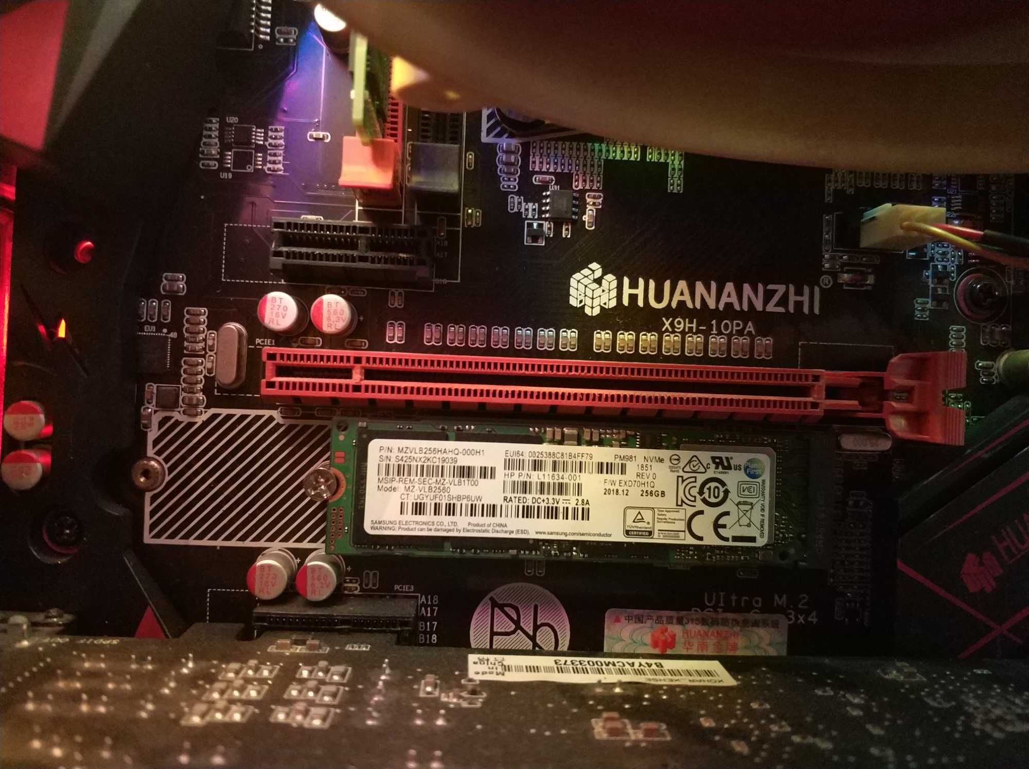 Xeon e5 2696 v3 18ядер/36потоков 24GB RAM SSD 256+500GB