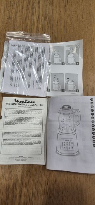 Moulinex PerfectMix Cook LM835E10 – Como novo!