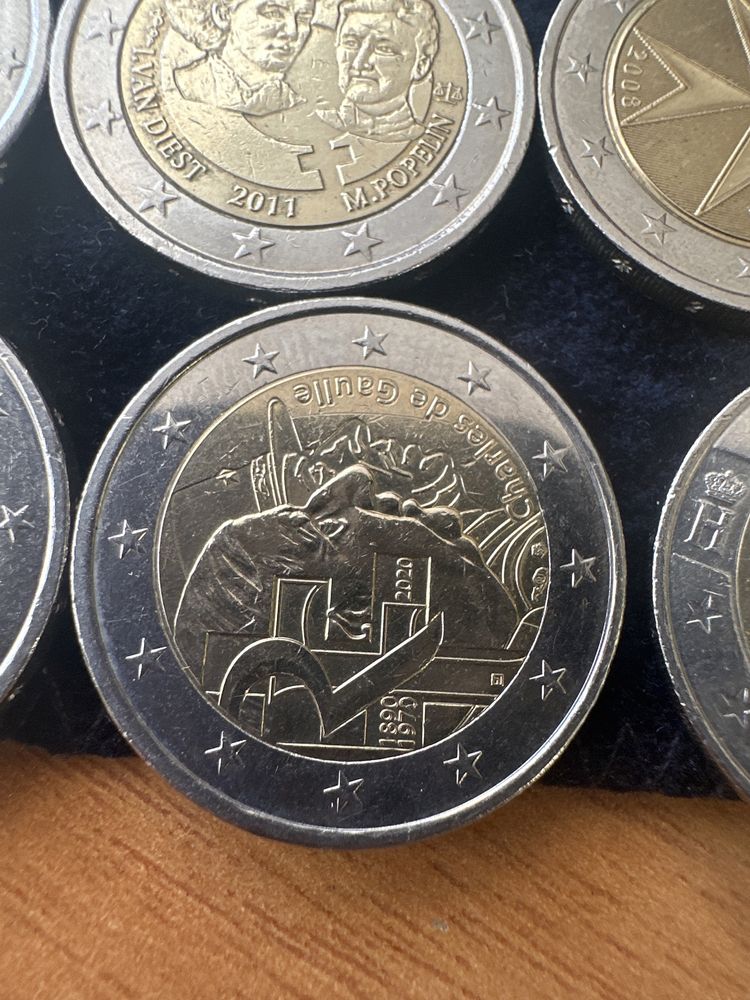 Moedas de 2 euros coleção