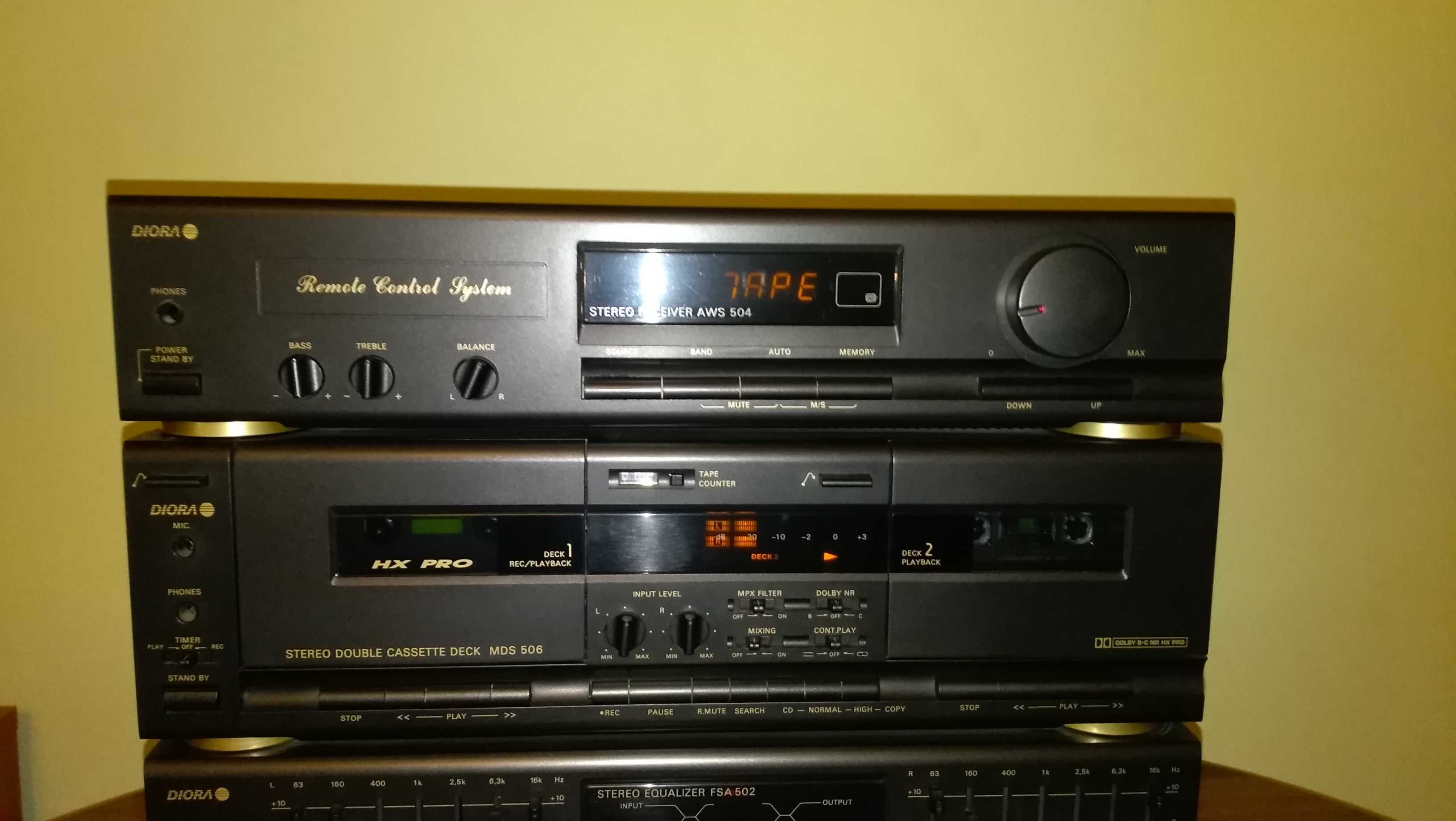 Wieża Diora 502/504 - idealny stan wizualny i techniczny