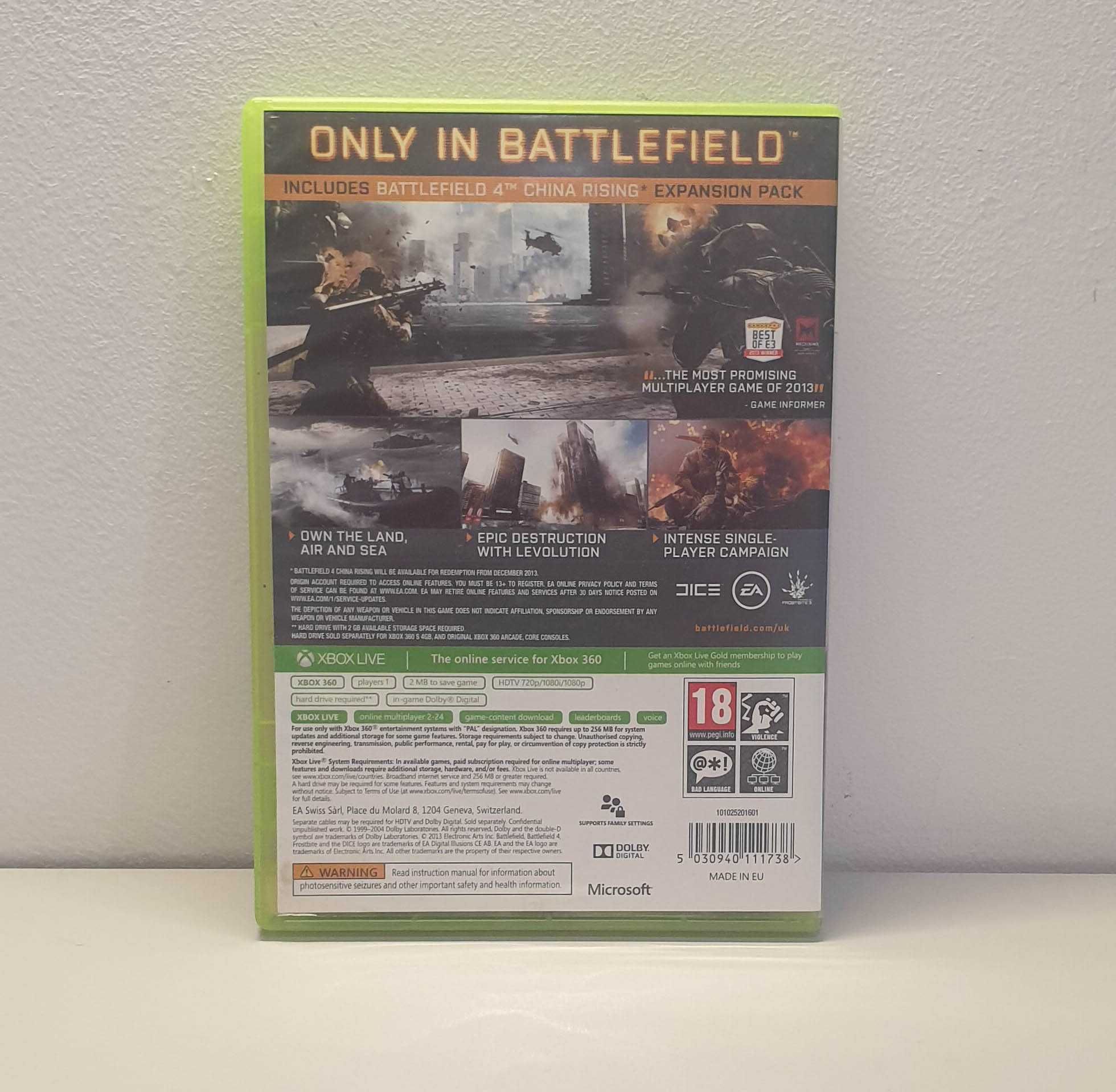 Gra Battlefield 4 xBox 360 Dubbing PL UNIKAT