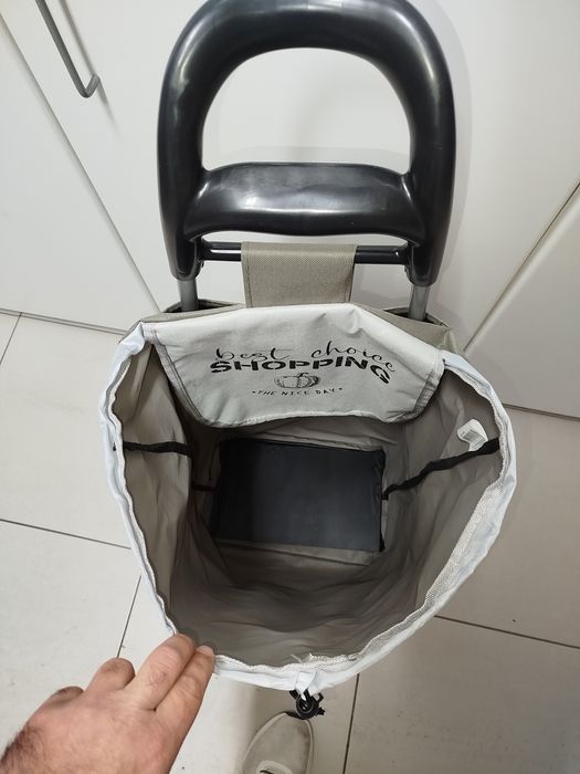 Carrinho de transporte p/ compras, praia, etc