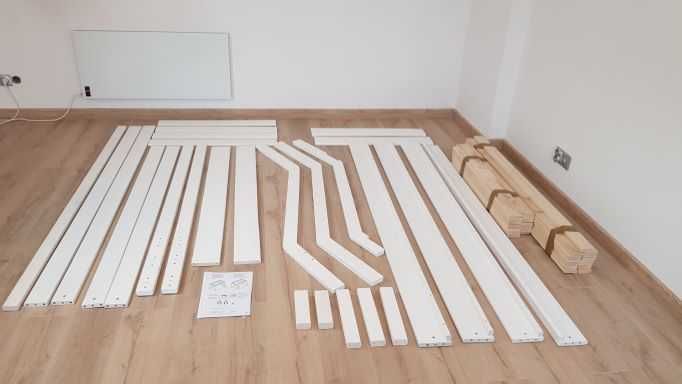 Łóżko piętrowe pod materac 90x200 i 140x200