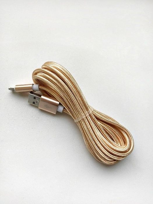 Довжина 300см! Шнур зарядки micro USB для смартфона кабель