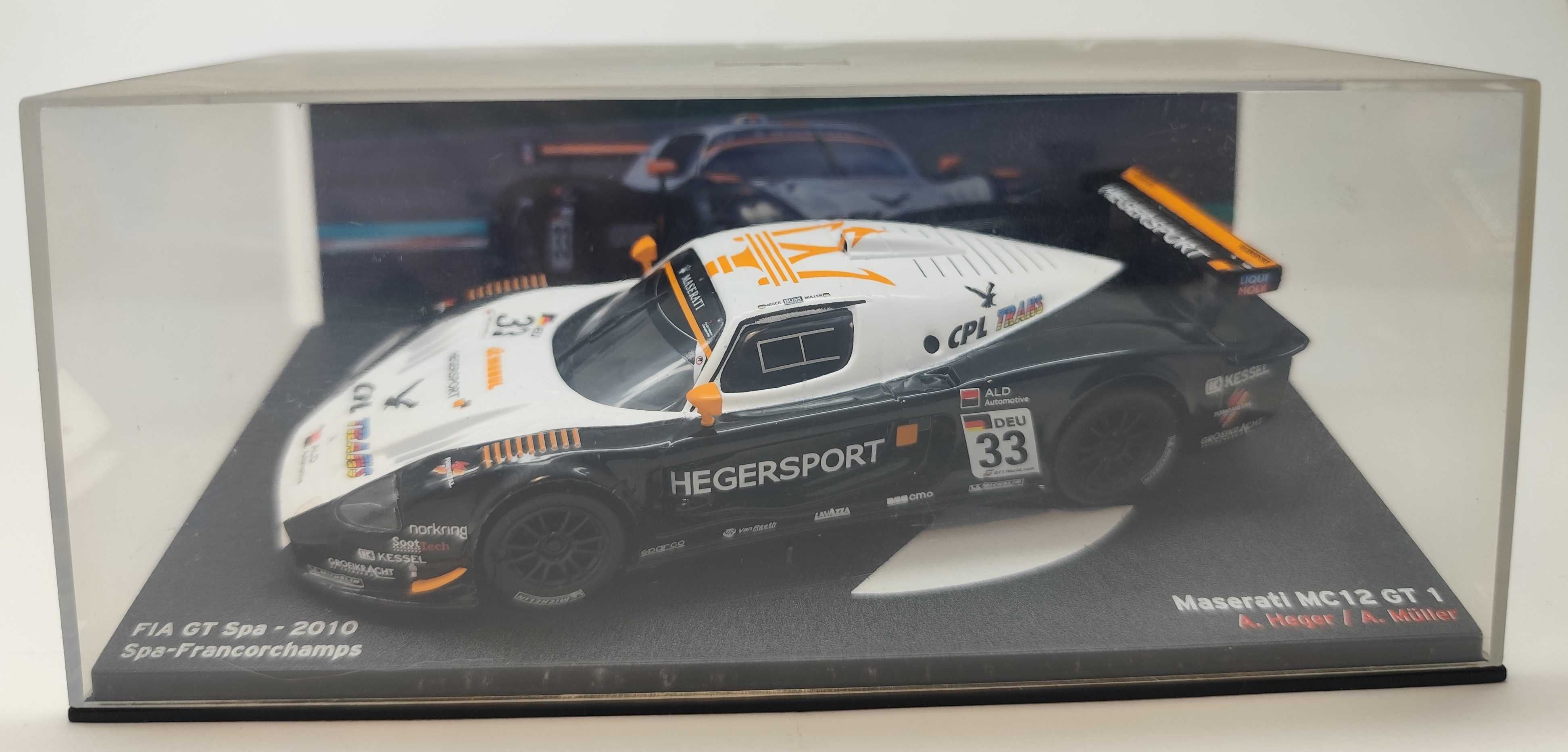 Audi R 15 TDI + Maserati MC12 GT 1