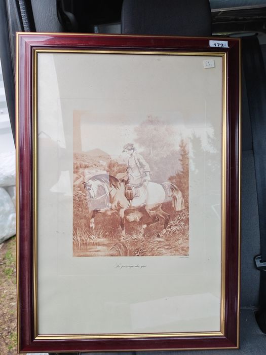 Obraz litografia Francja