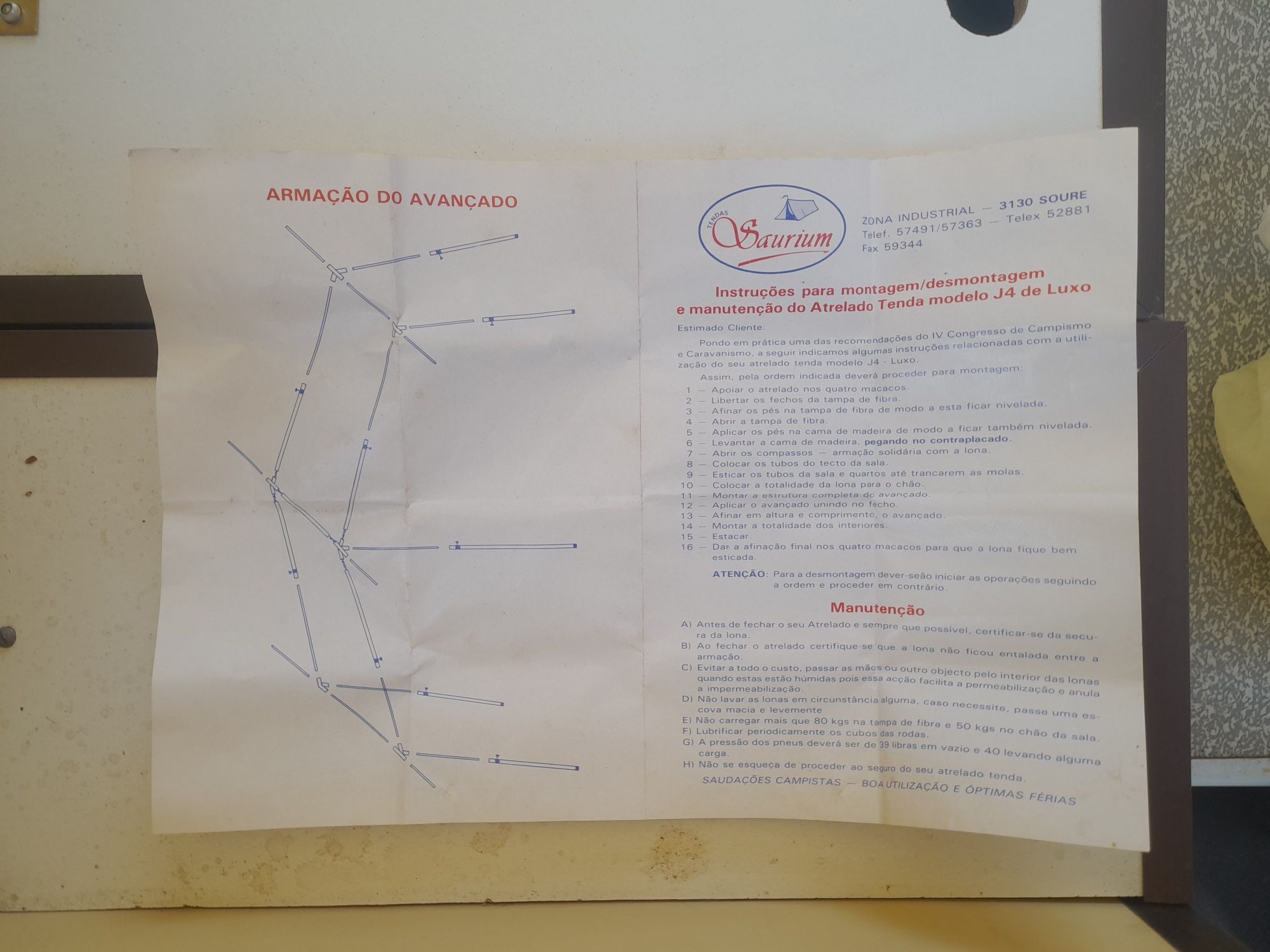 Atrelado autotenda J4  - 3 quartos e 1 sala (avançado)