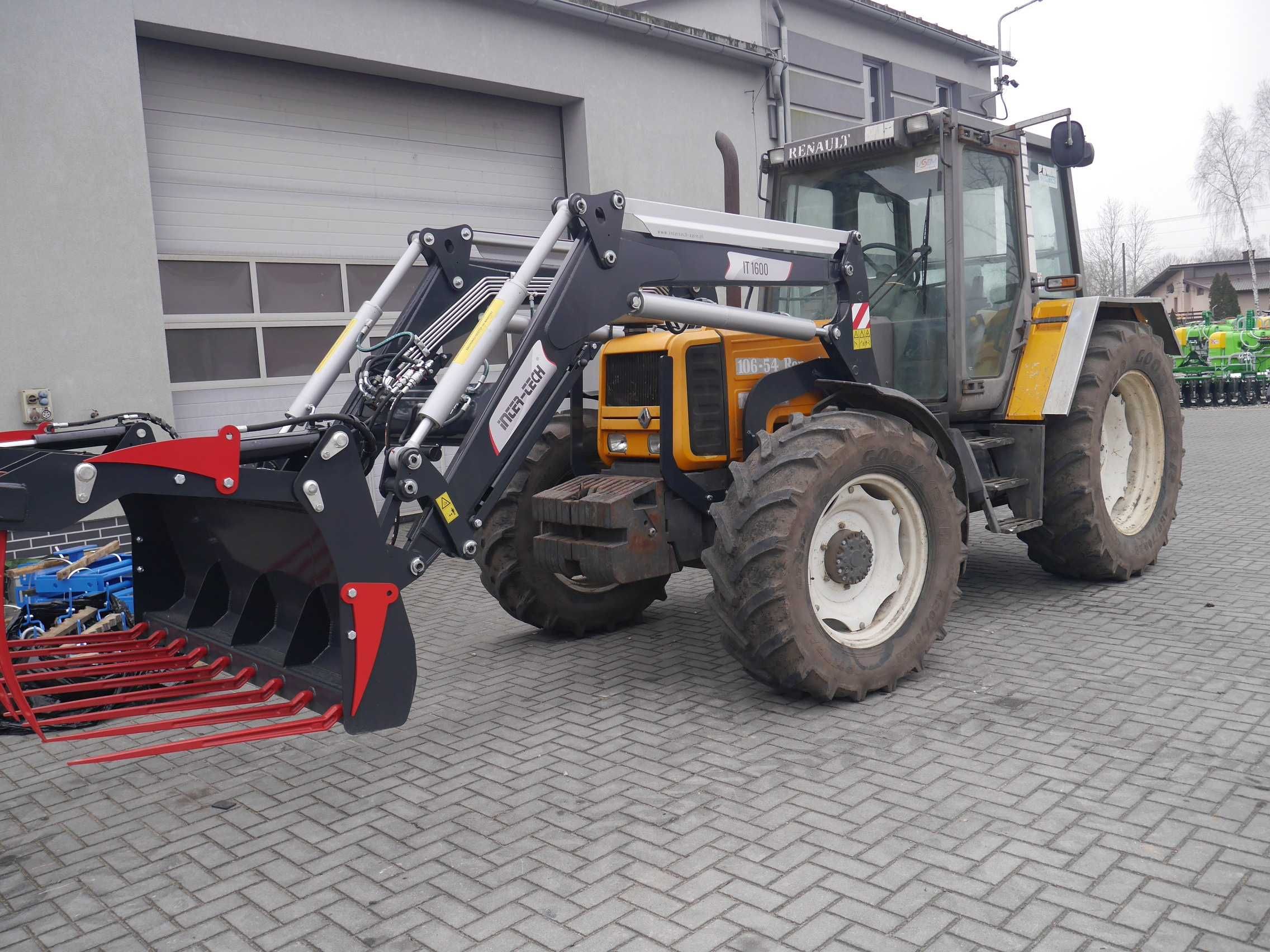 Ładowacz czołowy Inter tech Zetor John deere NH Case Renault MF tur