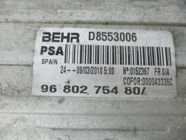 Radiador do intercooler CITROËN C3 Picasso (SH_)