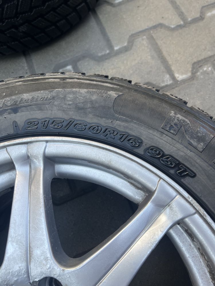 Два колеса r16 215/60  зимова резина