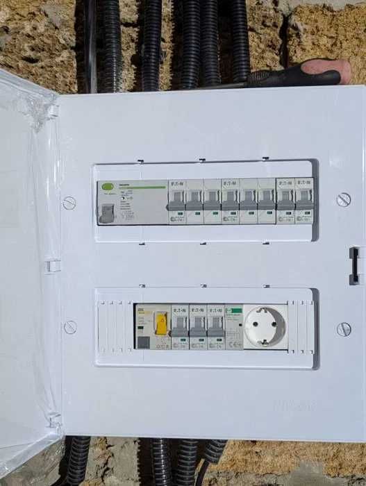 Електро монтаж, відновлення, заміна, електропроводки. встановленя щита