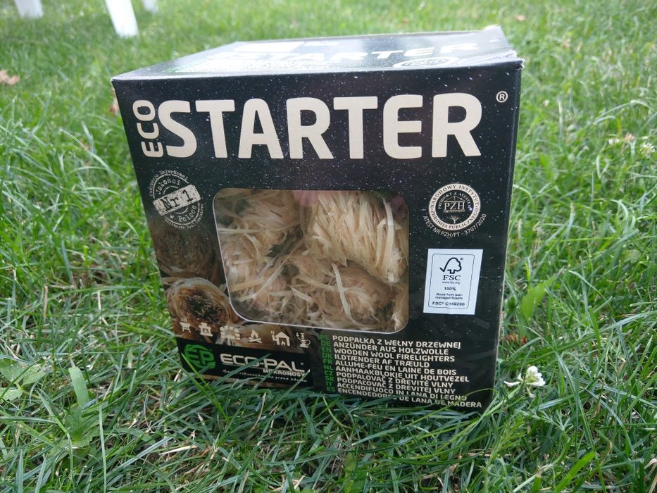 Eco starter - podpałka z wełny drzewnej