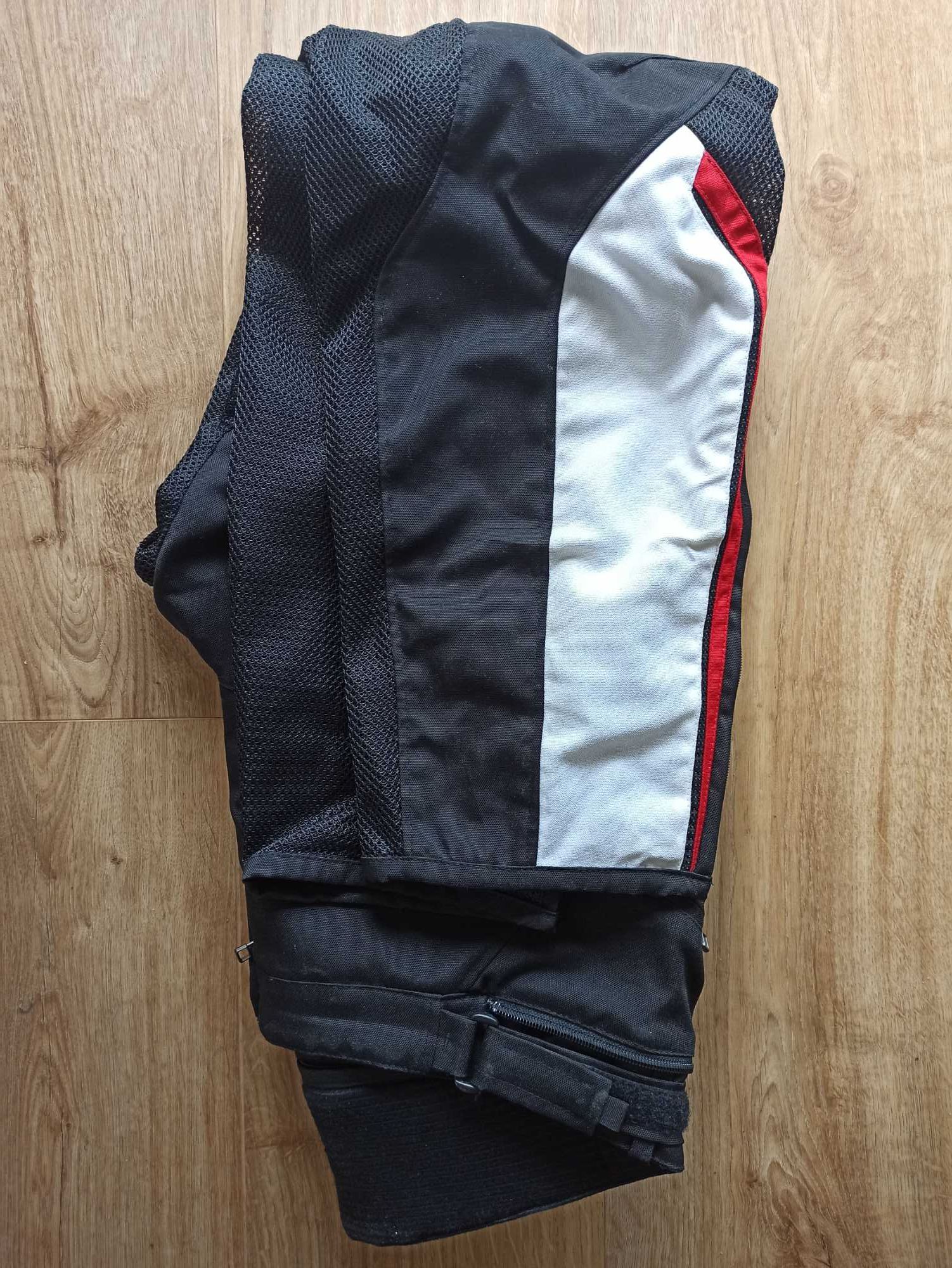 Spodnie Dainese Drake Air D-Dry Biało/Czerwone 52