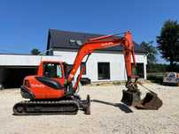 Kubota KX 080-3 rok 2007, 8ton, klimatyzacja, nowe gąsienice, Oryginał