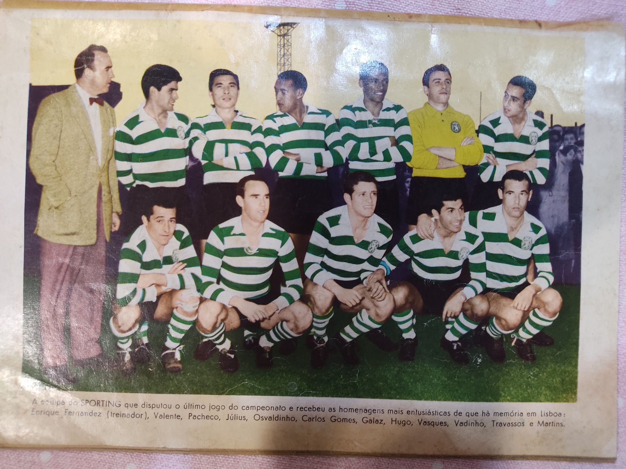 Sporting campeão nacional 1957/58 crónica desportiva