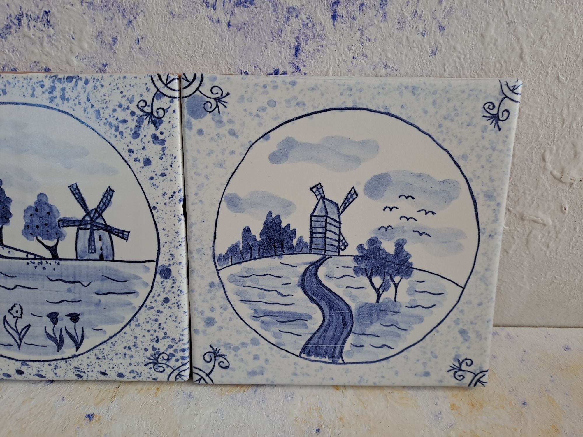Kafle ręcznie malowane holadnia delft