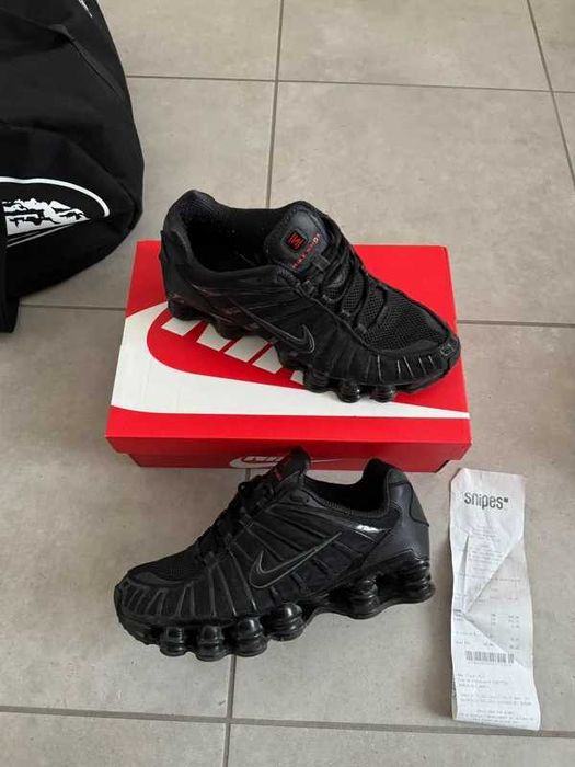 Buty meskie Mokasyny Nike_Shox_TL_Black R.43