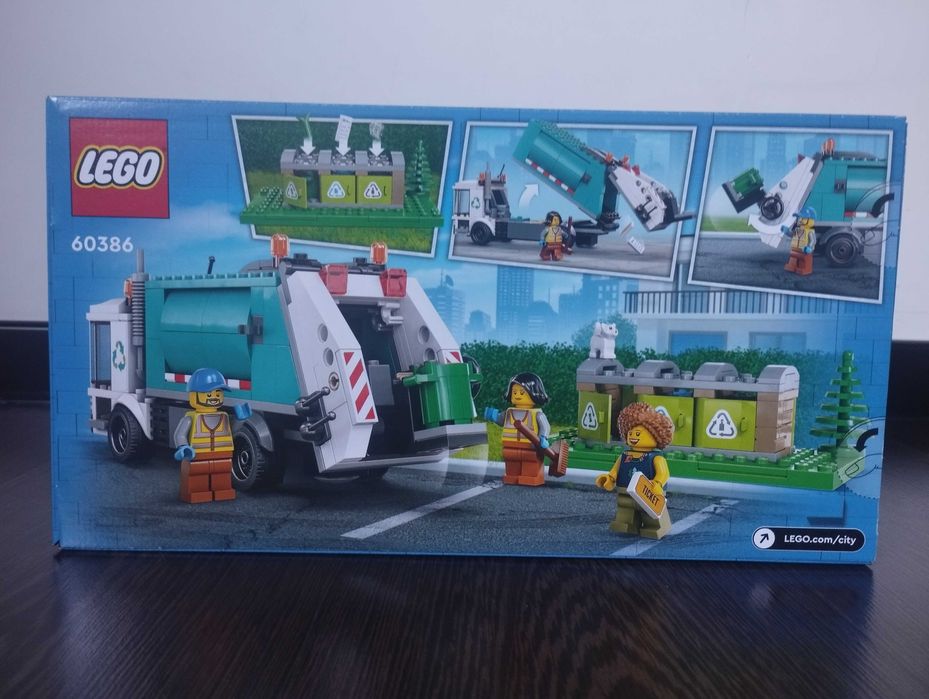 Lego City 60386 - Camião da Reciclagem