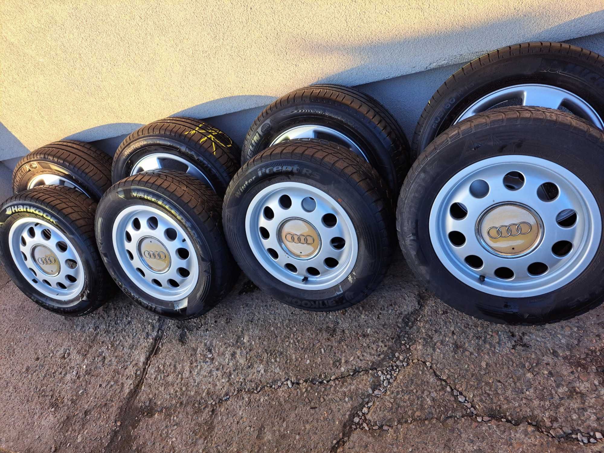 Felgi aluminiowe koła opony Audi A3 8L 15" zima