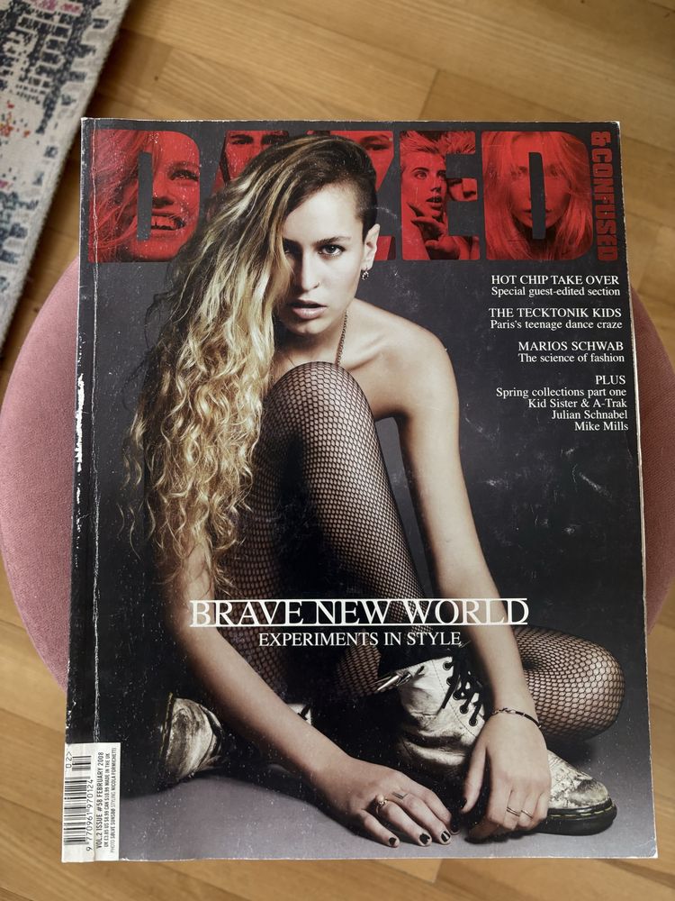 Dazed & confused magazyn modowy anglojęzyczny czasopismo sztuka