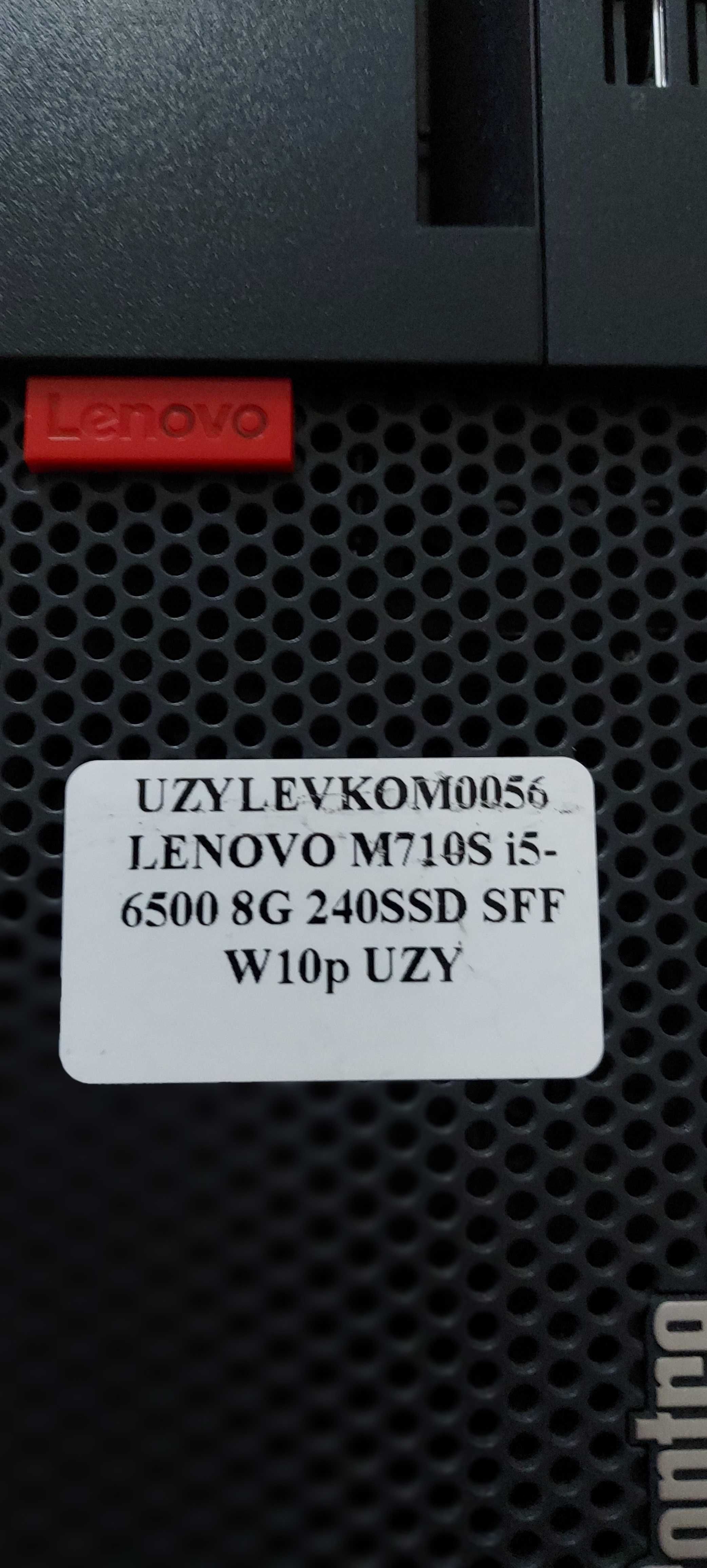 Komputer LENOVO M710s i5 7-gen 6500 8GB 240SSD Win10 Pro