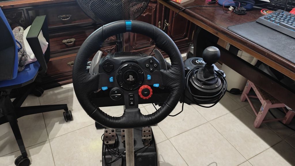 G29  volante + shift+