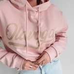 Bluza damska OLAVOGA INGA brudny róż one size czarna